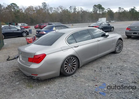 2011 BMW 740Li from USA, damaged, VIN WBAKB4C55BC392814